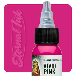 Vivid Pink — Eternal Tattoo Ink — 1oz - Ultimate Tattoo Supply
