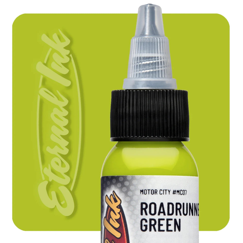 Roadrunner Green — Eternal Tattoo Ink — 1oz - Ultimate Tattoo Supply