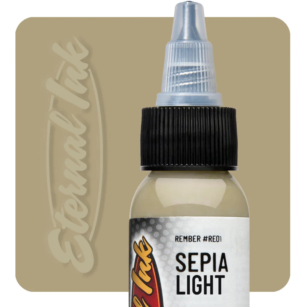 Sepia Light — Eternal Tattoo Ink — 1oz - Ultimate Tattoo Supply