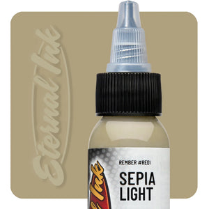 Sepia Light — Eternal Tattoo Ink — 1oz - Ultimate Tattoo Supply