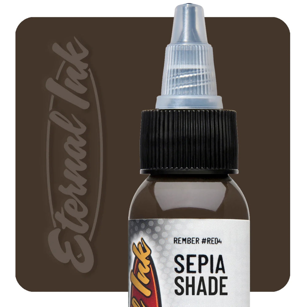 Sepia Shade — Eternal Tattoo Ink — 1oz - Ultimate Tattoo Supply