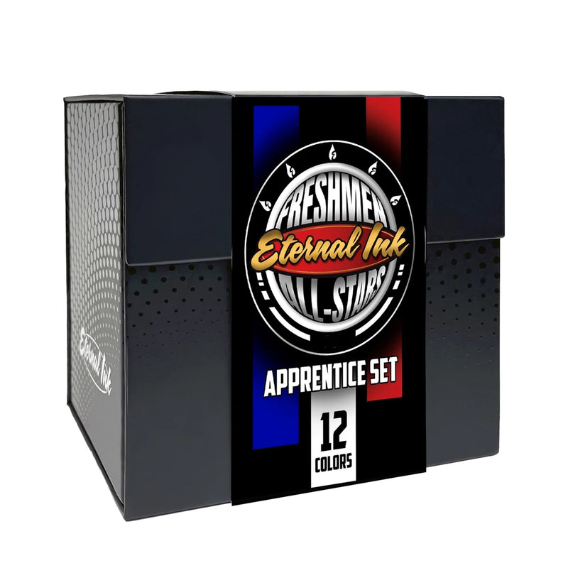 Freshmen All-Stars Apprentice Set — Eternal Tattoo Ink — 12 1oz Bottles