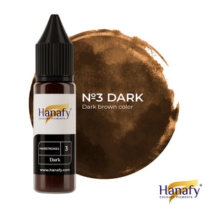 Hanafy Hairstrokes № 3 — Dark — 15ml Bottle