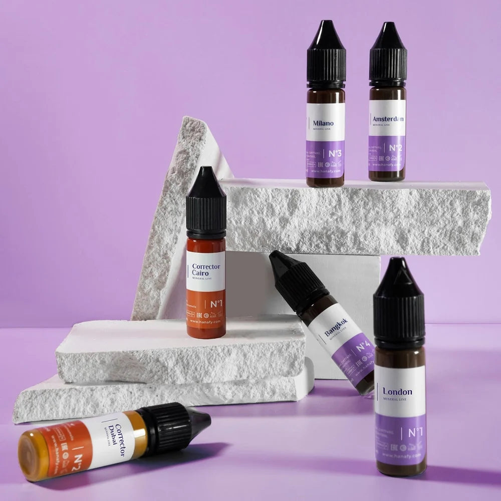 Hanafy Mineral Eyebrows № 3 — Milano — 15ml Bottle