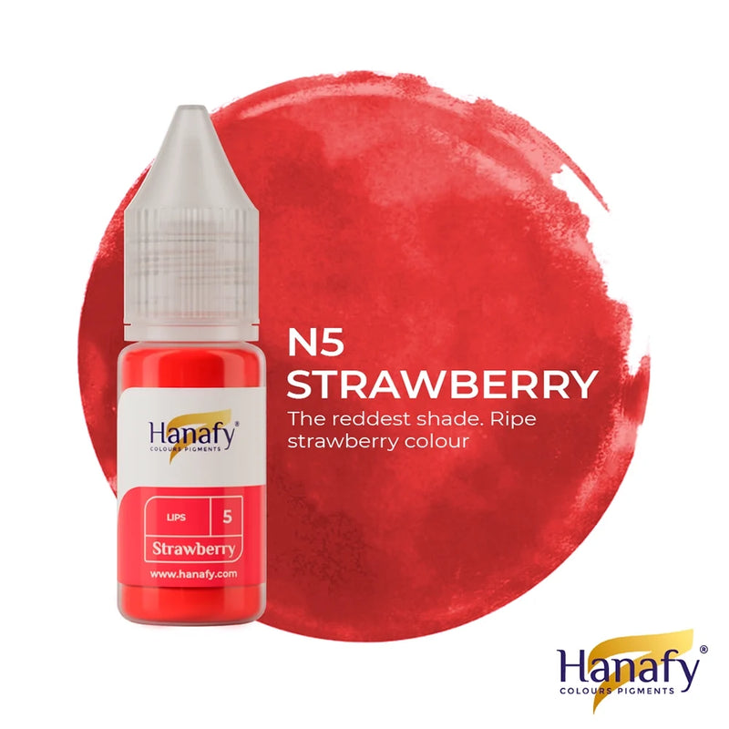 Hanafy Lips № 5 — Strawberry — 10ml Bottle