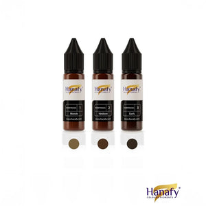 Hanafy Hairstrokes Full Set — 3 15ml Bottles
