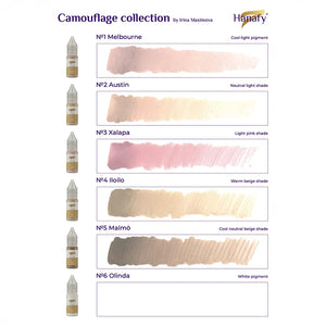 Hanafy Camouflage Full Set — 6 10ml Bottles (No Box)