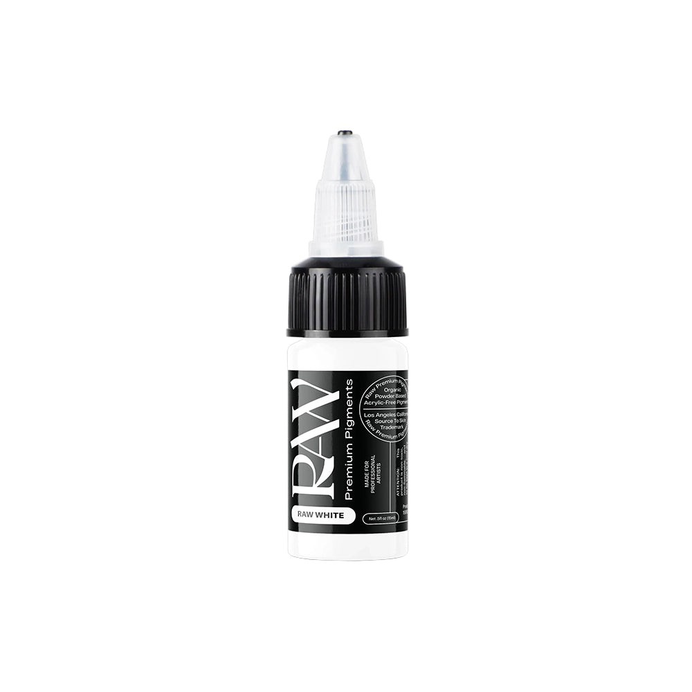 Raw White — RAW Pigments — Pick Size - Ultimate Tattoo Supply
