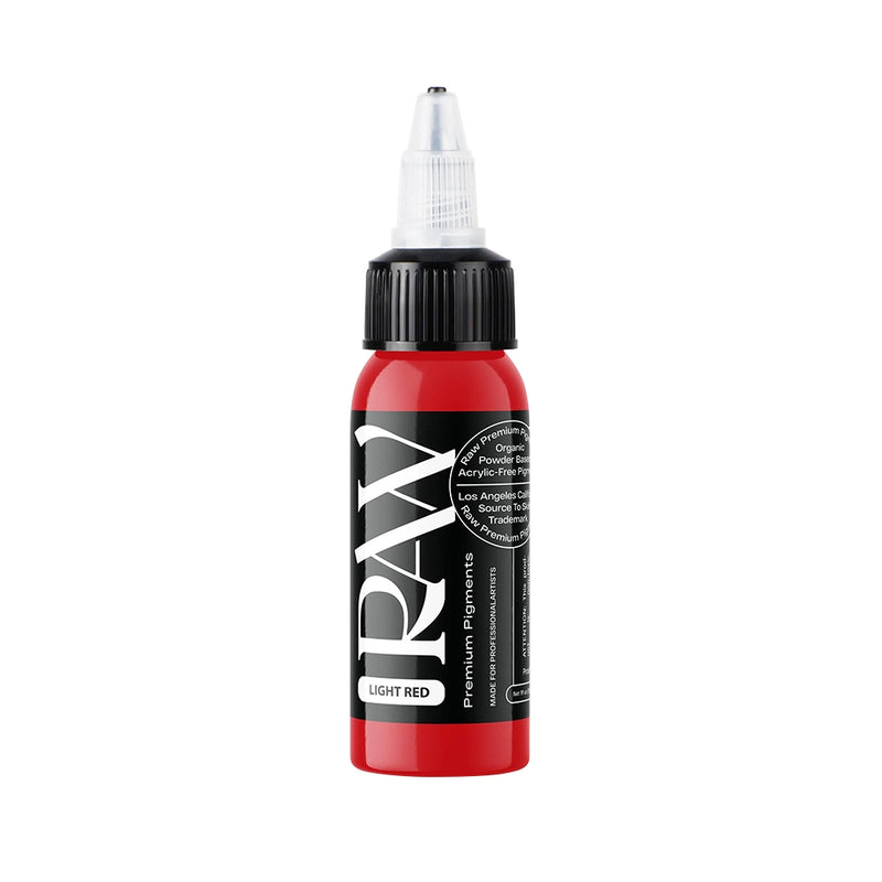 Light Red — RAW Pigments — Pick Size - Ultimate Tattoo Supply