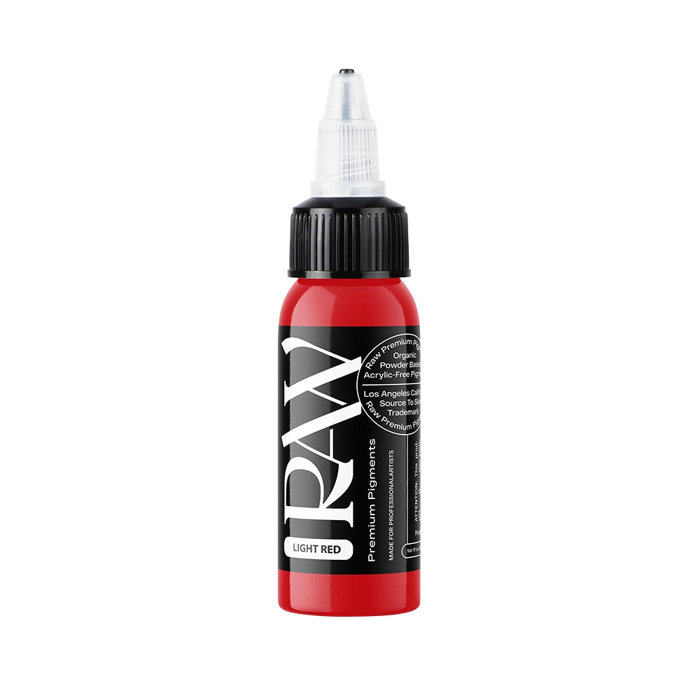 Light Red — RAW Pigments — Pick Size - Ultimate Tattoo Supply