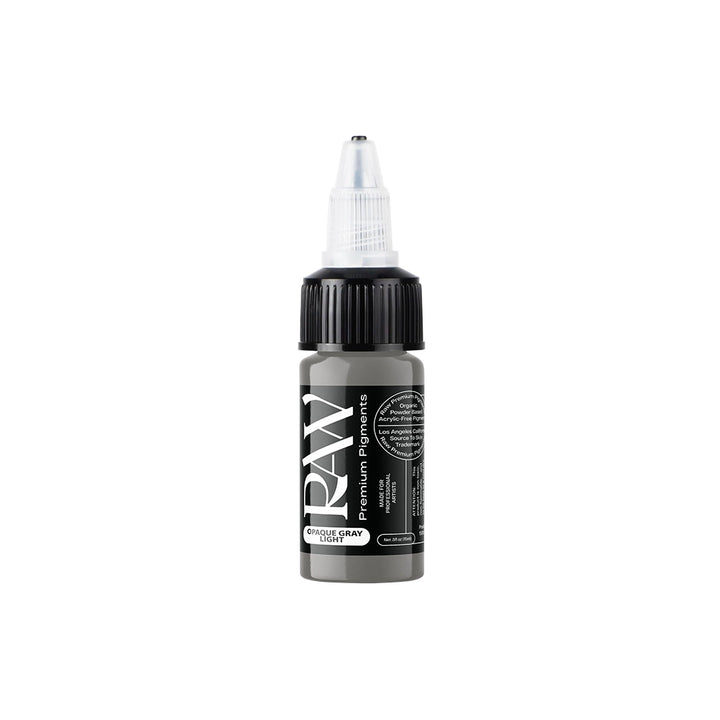 Opaque Grey Light — RAW Pigments — Pick Size - Ultimate Tattoo SupplyOpaque Grey Light — RAW Pigments — Pick Size