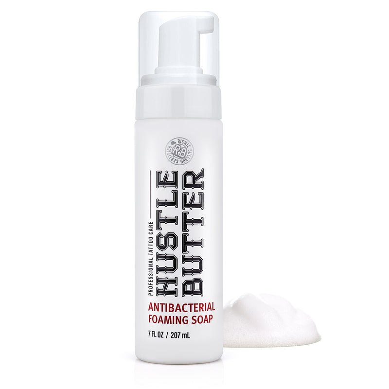 Hustle Bubbles 7oz Bottle with 1oz Tub Hustle Butter Deluxe Bundle - Ultimate Tattoo Supply