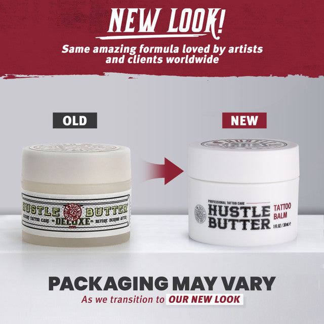 Hustle Butter Deluxe Tattoo Aftercare — 1oz — Single or Case of 48 - Ultimate Tattoo SupplyHustle Butter Deluxe Tattoo Aftercare — 1oz — Single or Case of 48