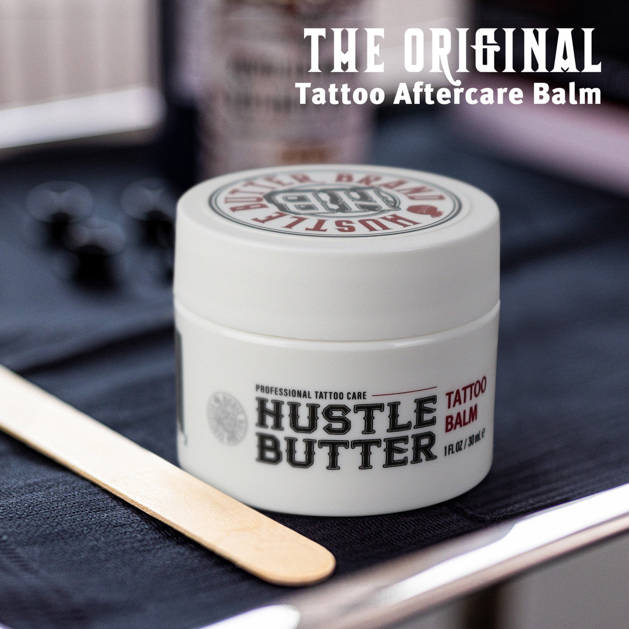 Hustle Butter Deluxe Tattoo Aftercare — 1oz — Single or Case of 48 - Ultimate Tattoo Supply