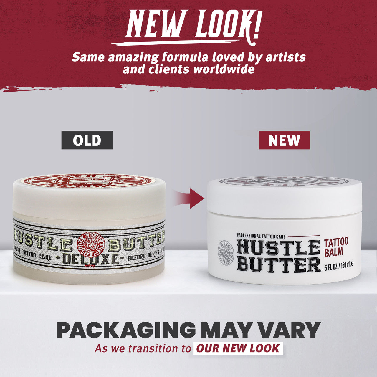 Hustle Butter Deluxe Tattoo Aftercare — 5oz — Single or Case of 24 - Ultimate Tattoo Supply