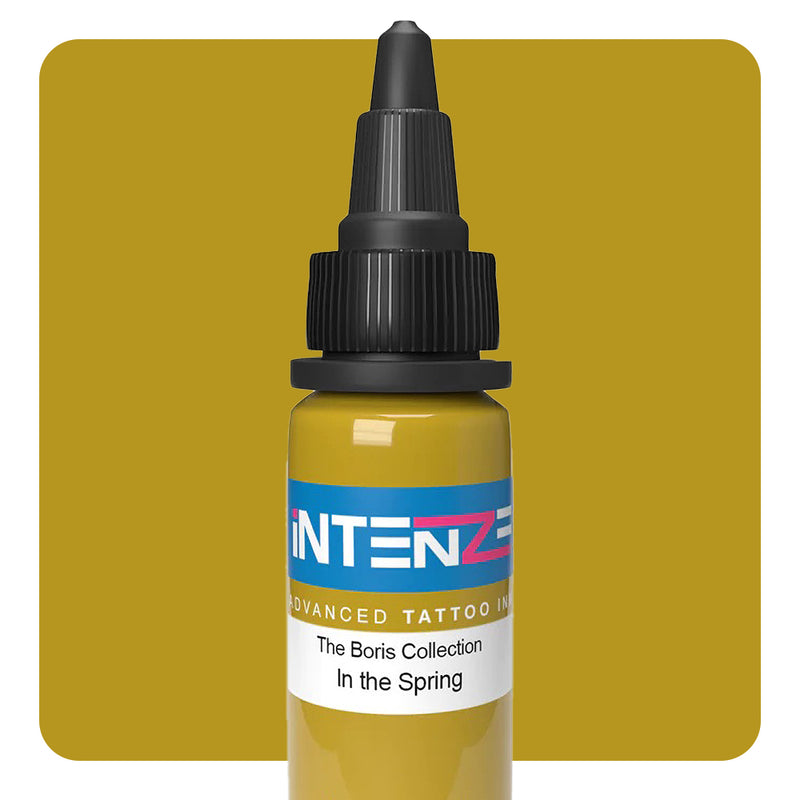 In the Spring — Boris Series — Intenze Tattoo Ink — 1oz Bottle - Ultimate Tattoo Supply