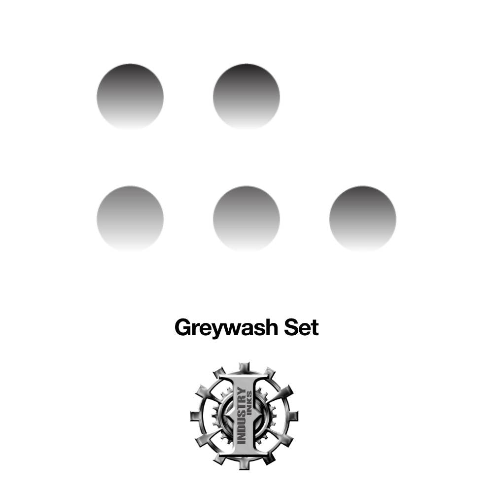 Grey Wash Set — Industry Inks — Pick Size - Ultimate Tattoo Supply