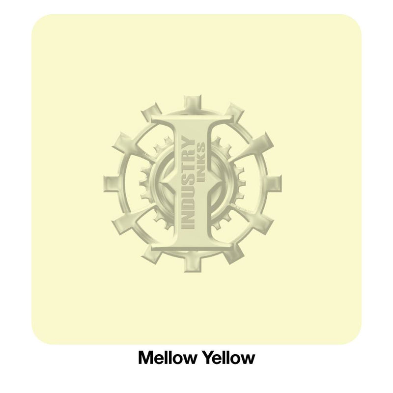Mellow Yellow — Industry Inks — Pick Size - Ultimate Tattoo Supply