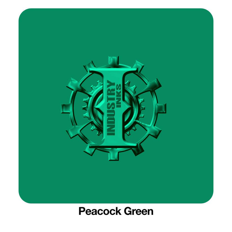 Peacock Green — Industry Inks — Pick Size - Ultimate Tattoo Supply