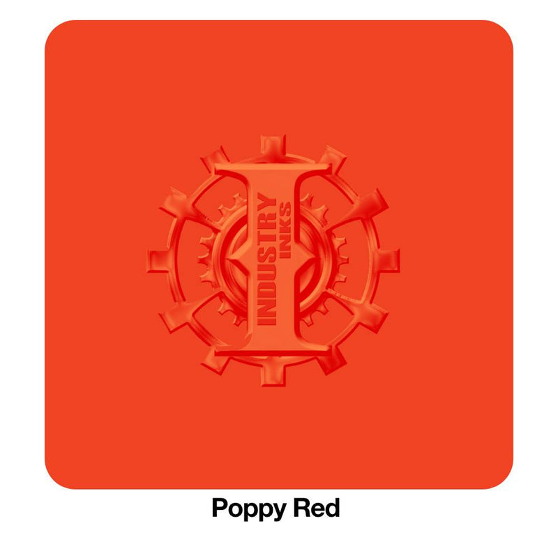 Poppy Red — Industry Inks — Pick Size - Ultimate Tattoo Supply