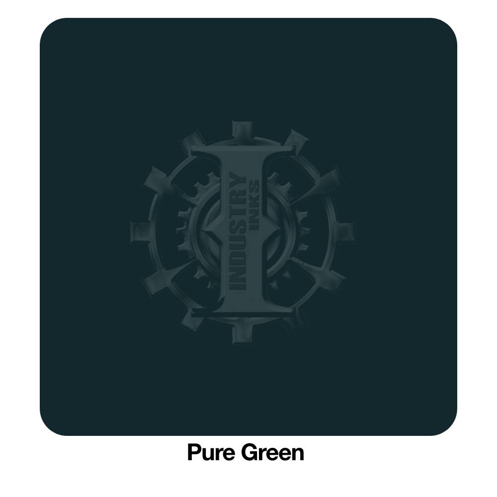 Pure Green — Industry Inks — Pick Size - Ultimate Tattoo Supply