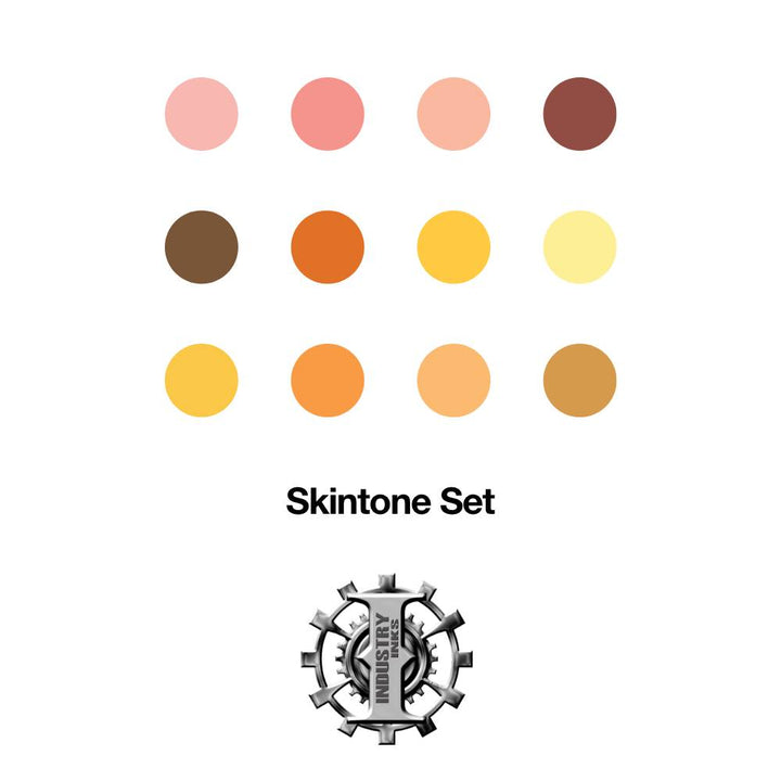 Skin Tone Color Set — Industry Inks — Pick Size - Ultimate Tattoo Supply