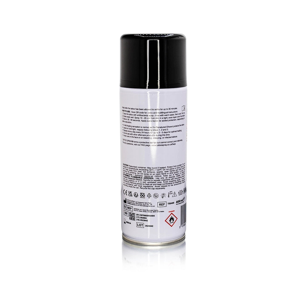 INK-EEZE Tattoo Spray - Ultimate Tattoo Supply