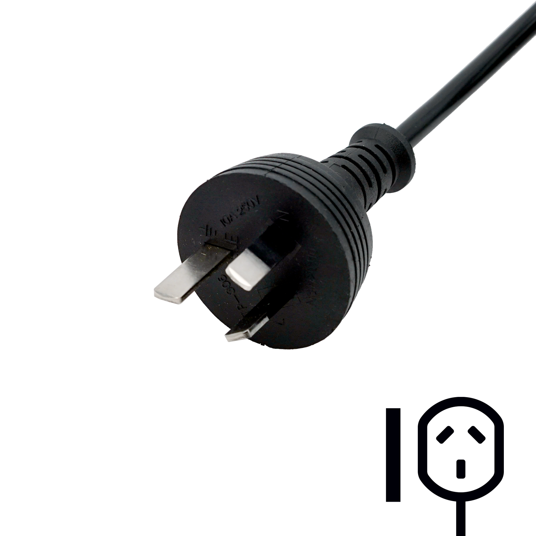 Hover Type-I International Power Cord - Ultimate Tattoo Supply