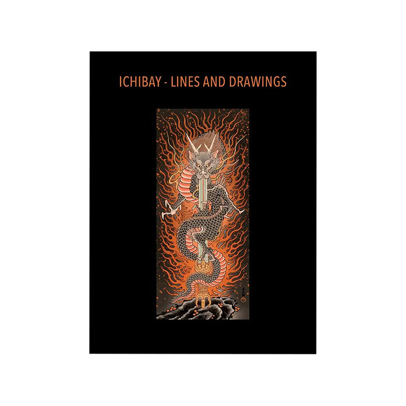 Ichibay — Lines and Drawings — Hardcover Book + Travel Tool - Ultimate Tattoo Supply