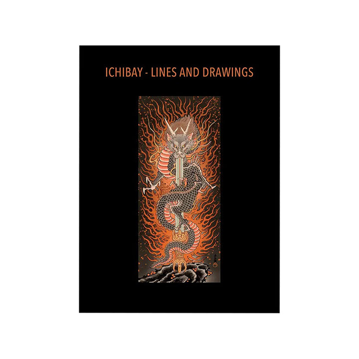 Ichibay — Lines and Drawings — Hardcover Book + Travel Tool - Ultimate Tattoo Supply