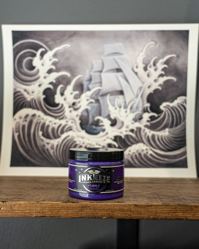 INK-EEZE Purple Glide Tattoo Ointment - Ultimate Tattoo Supply