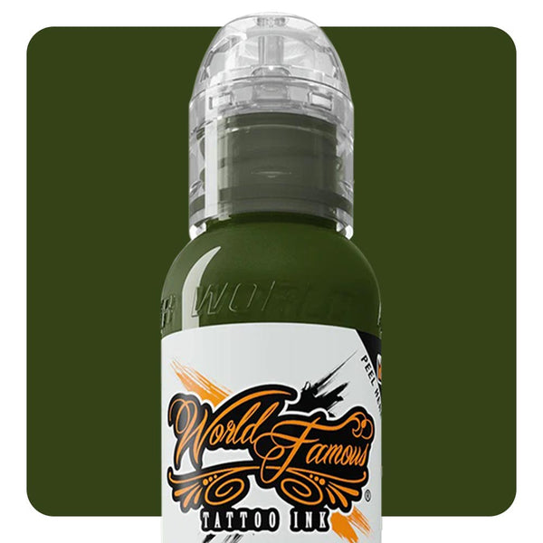 Jay Freestyle Watercolor Ink - Olive Green - Ultimate Tattoo Supply