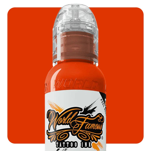 Jay Freestyle Watercolor Ink - Orange - Ultimate Tattoo Supply