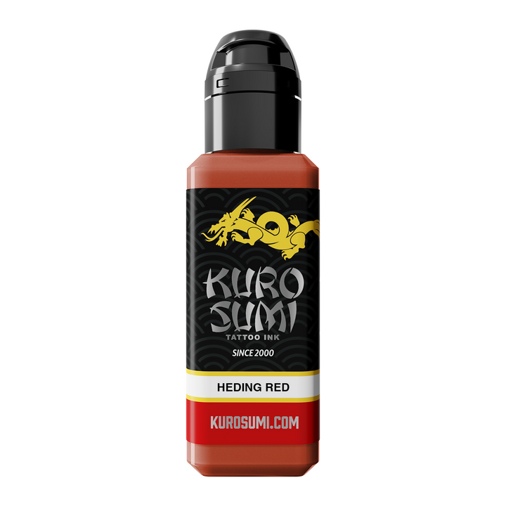 Heding Red — Kuro Sumi Tattoo Ink — 1.5oz - Ultimate Tattoo Supply