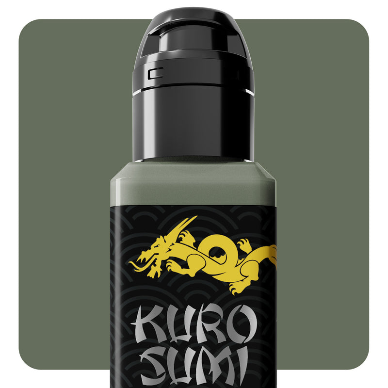 Mica Green — Kuro Sumi Tattoo Ink — 1.5oz - Ultimate Tattoo Supply