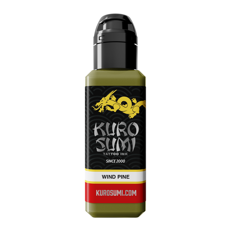 Wind Pine — Kuro Sumi Tattoo Ink — 1.5oz - Ultimate Tattoo Supply