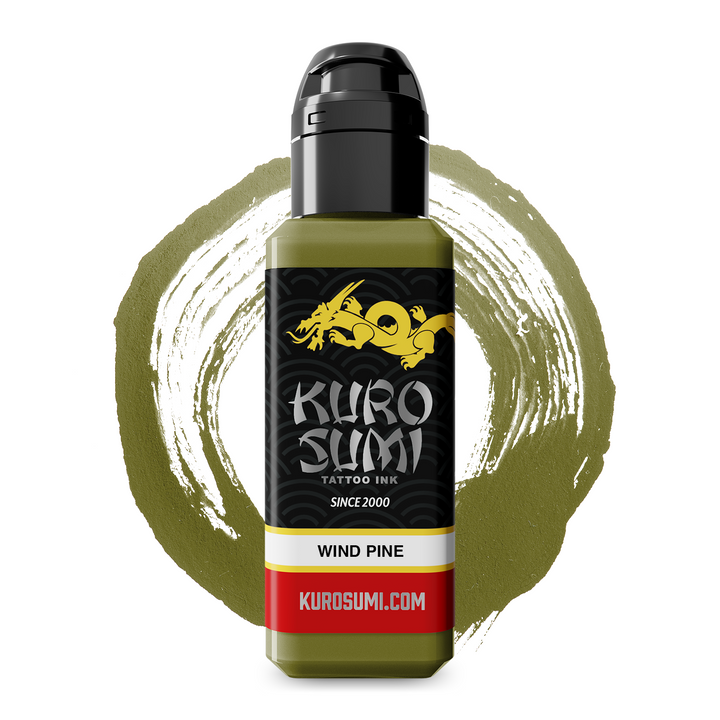 Chen Jie Watercolor Set — Kuro Sumi Tattoo Ink — 6 1.5oz Bottles - Ultimate Tattoo Supply