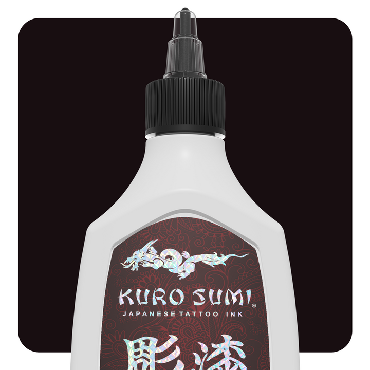 Medium Cherry — Kuro Sumi Tattoo Ink — 6oz - Ultimate Tattoo Supply