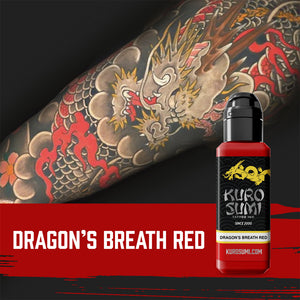 Kuro Sumi Dragon's Breath Red - Ultimate Tattoo Supply