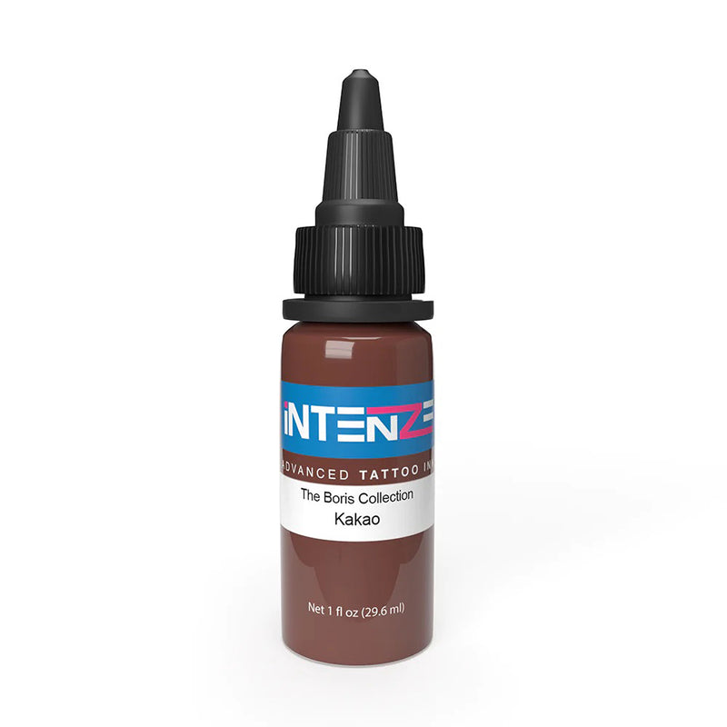Kakao — Boris Series — Intenze Tattoo Ink — 1oz Bottle - Ultimate Tattoo Supply