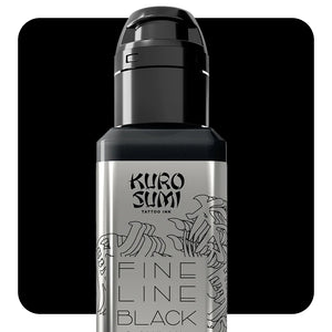 Fine Line Black — Kuro Sumi Tattoo Ink — 1.5oz Bottle - Ultimate Tattoo Supply