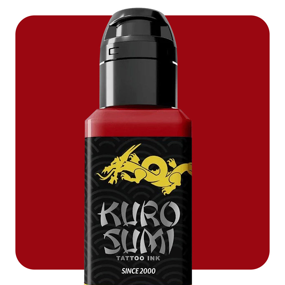 Kuro Sumi Tokyo Rose Red - Ultimate Tattoo Supply