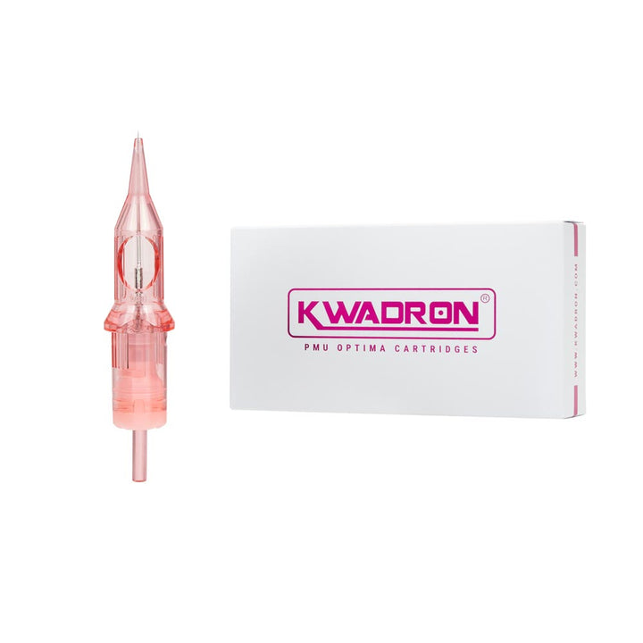 Kwadron Optima PMU Cartridge - 3 Round Liner 0.30mm Long Taper (30/3RLLT-OPT) - Ultimate Tattoo Supply