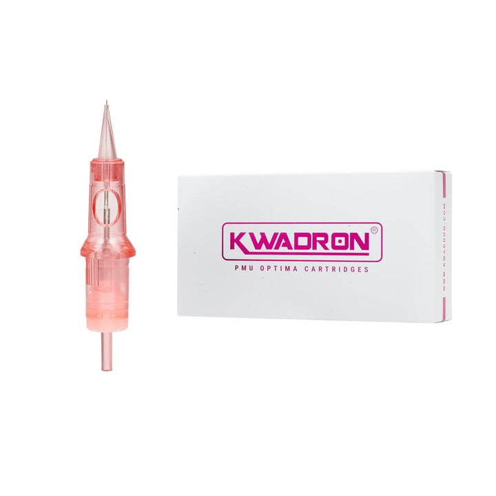 Kwadron Optima PMU Cartridge - 3 Round Shader 0.30mm Long Taper (30/3RSLT-OPT) - Ultimate Tattoo Supply