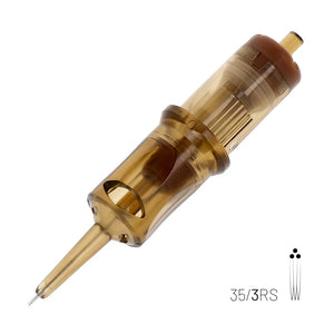 3 Round Shader 0.35mm Long Taper - 35/3RLST - 05