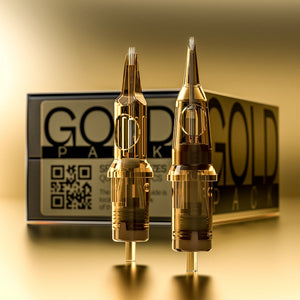 Kwadron Gold Pack Tattoo Cartridge Needles — 40 Cartridges