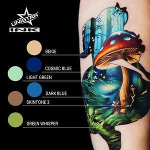 Kwadron Unistar Colors Ink — Dark Blue — 1oz Bottle