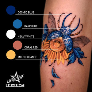 Kwadron Unistar Colors Ink — Dark Blue — 1oz Bottle
