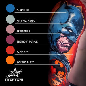 Kwadron Unistar Colors Ink — Dark Blue — 1oz Bottle
