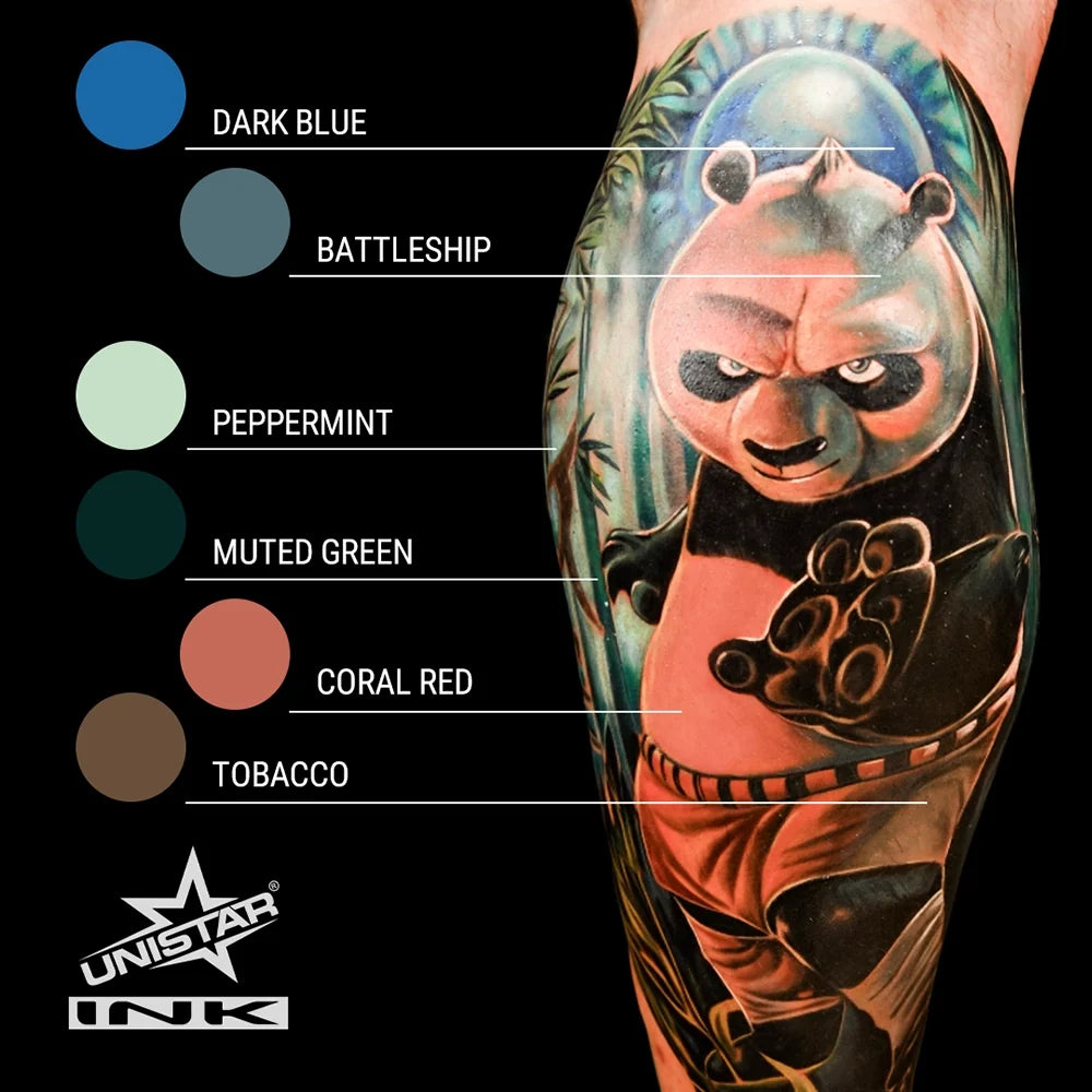 Kwadron Unistar Colors Ink — Dark Blue — 1oz Bottle